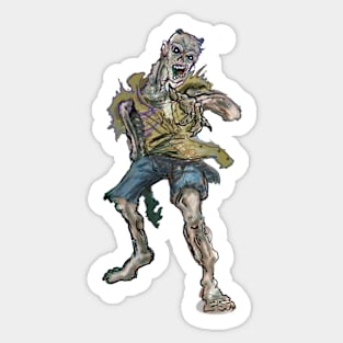 Zombie Sticker